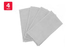 NNEKG Belfast Classic Silver Napkin (4 Pack)