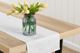NNEKGE Belfast Classic Almond Table Runner 35 x 180cm