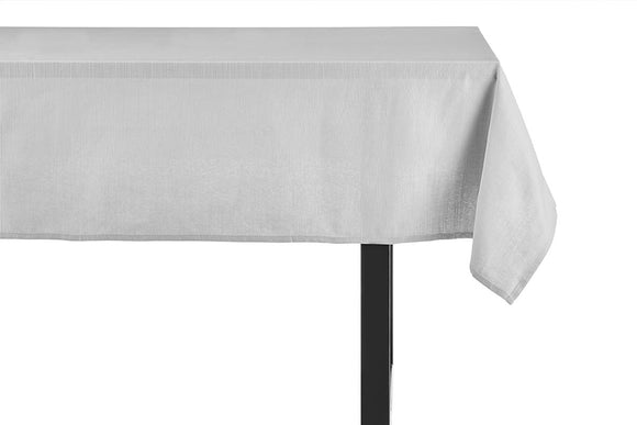 NNEKG Belfast Classic Silver Rectangular Table Cloth 150 x 230cm