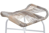 NNEKGE Bilgola Outdoor Armchair with Ottoman