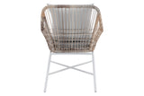 NNEKGE Bilgola Outdoor Armchair with Ottoman