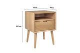 NNEKGE Brighton Bedside Table