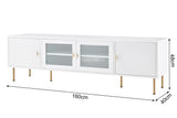 NNEKGE Edward Entertainment Unit (White)