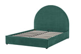NNEKG Eloise Curved Gas Lift Bed Frame (Single Emerald)