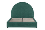 NNEKG Eloise Curved Gas Lift Bed Frame (Single Emerald)