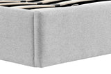 NNEKG Antalya Gas Lift Bed Frame (King Light Grey)
