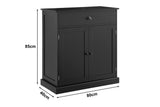 NNEKGE Hampton Style Buffet (Black)