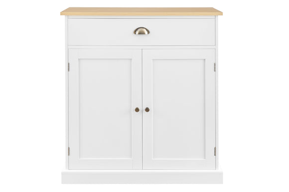 NNEKGE Hampton Style Buffet (White Natural)
