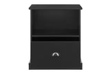 NNEKGE Hampton Bedside Table (Black)