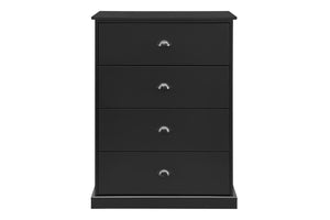 NNEKGE Hampton Chest of Drawers (Black)