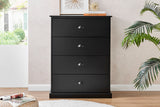 NNEKGE Hampton Chest of Drawers (Black)