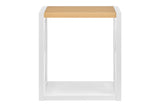 NNEKGE Hampton Side Table (White Natural)