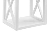NNEKGE Hampton Side Table (White Natural)