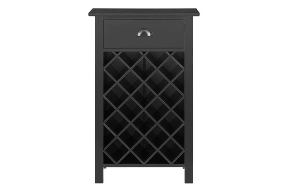NNEKGE Hampton Wine Rack (Black)