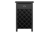 NNEKGE Hampton Wine Rack (Black)