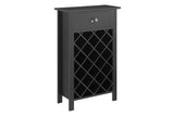 NNEKGE Hampton Wine Rack (Black)