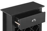 NNEKGE Hampton Wine Rack (Black)