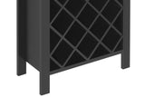 NNEKGE Hampton Wine Rack (Black)