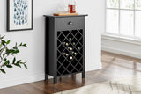 NNEKGE Hampton Wine Rack (Black)