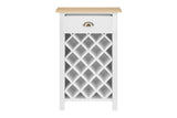 NNEKGE Hampton Wine Rack (White Natural)