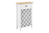 NNEKGE Hampton Wine Rack (White Natural)