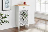 NNEKGE Hampton Wine Rack (White Natural)