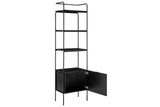 NNEKGE Honeycomb Bookshelf (Black)