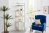 NNEKG Honeycomb Bookshelf (White)