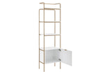 NNEKG Honeycomb Bookshelf (White)