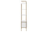 NNEKG Honeycomb Bookshelf (White)