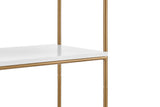 NNEKG Honeycomb Bookshelf (White)