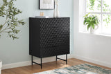 NNEKGE Honeycomb Chest of Draws (Black)