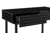 NNEKGE Honeycomb Dressing Table (Black)