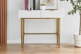 NNEKGE Honeycomb Dressing Table (White)