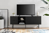NNEKGE Honeycomb Entertainment Unit (Black)