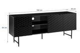 NNEKGE Honeycomb Entertainment Unit (Black)