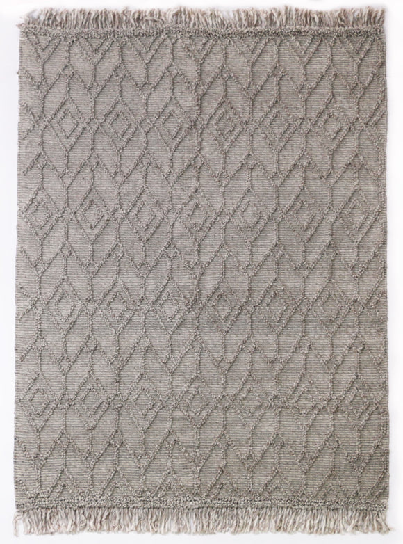 NNEKGE Bohemian Hand Woven Wool Blend Rug (160cm x 230 cm)