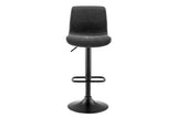 NNEKG Set of 2 Jackson High Back Stools (Charcoal)