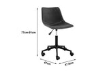 NNEKG Jackson Office Chair (Charcoal)