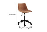NNEKG Jackson Office Chair (Tan)