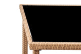 NNEKGE Lytton 5 Piece Outdoor Dining Set (Natural)