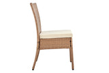 NNEKGE Lytton 5 Piece Outdoor Dining Set (Natural)
