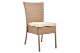 NNEKGE Lytton 5 Piece Outdoor Dining Set (Natural)