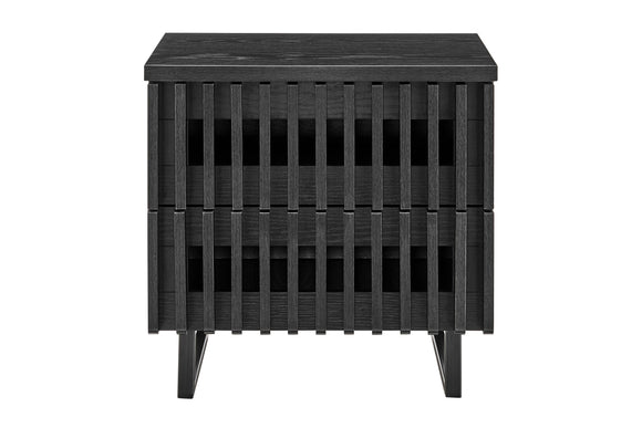 NNEKG Manila Bedside Table (Black)
