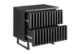 NNEKG Manila Bedside Table (Black)