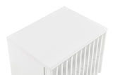 NNEKG Manila Bedside Table (White)