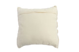 NNEKG Handwoven Cotton Macrame Cushion (45cm x 45cm Natural)