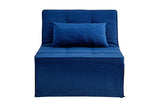 NNEKG Ontario Ottoman Sofa Bed (Blue)