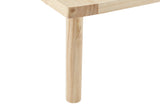 NNEKG Orlando Wood Bed Frame (King Natural)