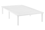 NNEKGE Orlando Wood Bed Frame (Single White)